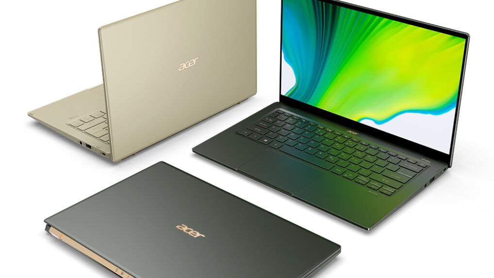 Acer Swift 5 (2020): ultralekki notebook o mistycznej zieleni z wyświetlaczem o słabym zapachu